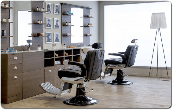 Mobilier complet salon de coiffure professionnel
